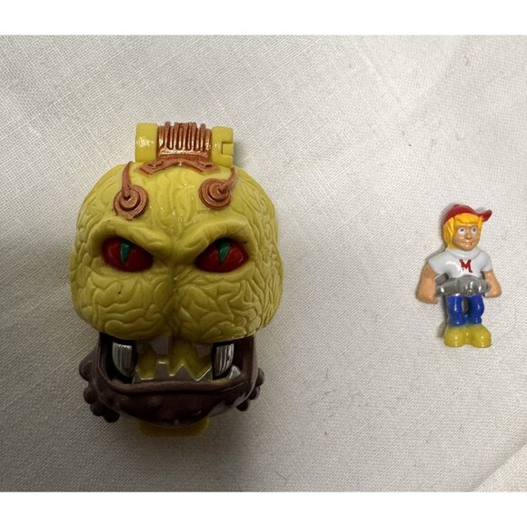 Vintage Mighty Max Doom Zone Horror Head Playset With Max & Monster Figures - Picture 1 of 8
